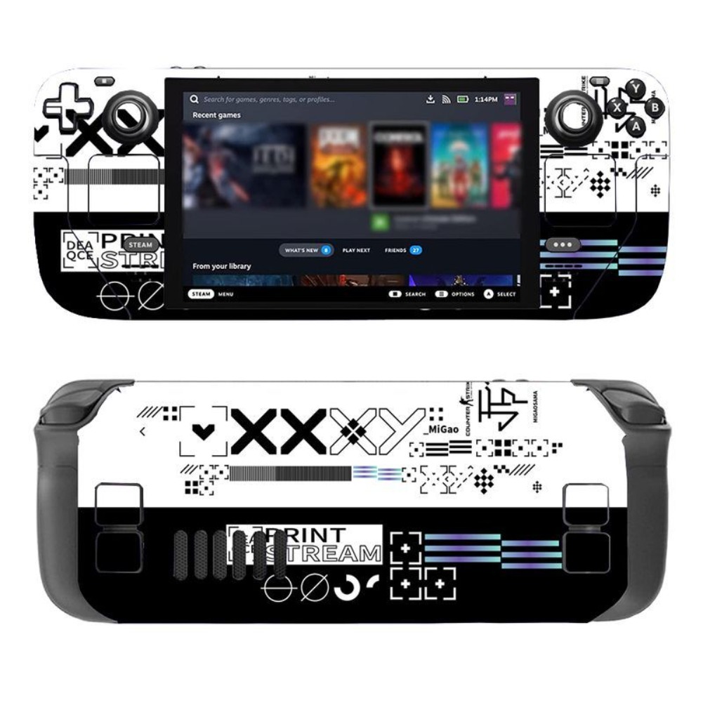 Gaming Console Steam Deck - Beschermende flimstickers voor Steam Deck -
