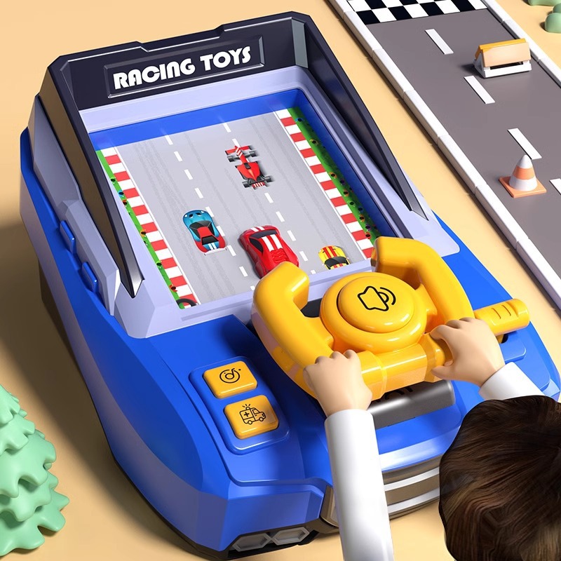 Steering Wheel Gaming - Kinderen Competitieve Racing Game Machine Elektronische