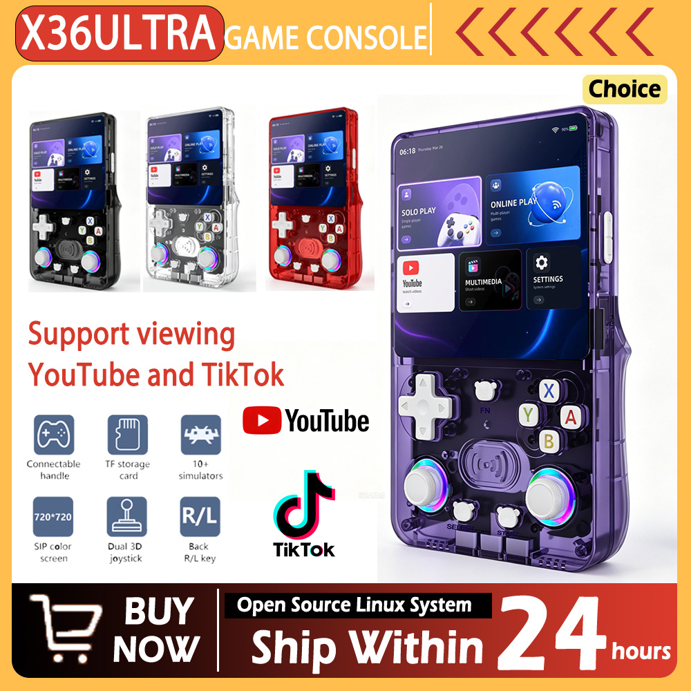 Gaming Console Youtube - Nieuwe X36 ultra retro handheld gameconsole