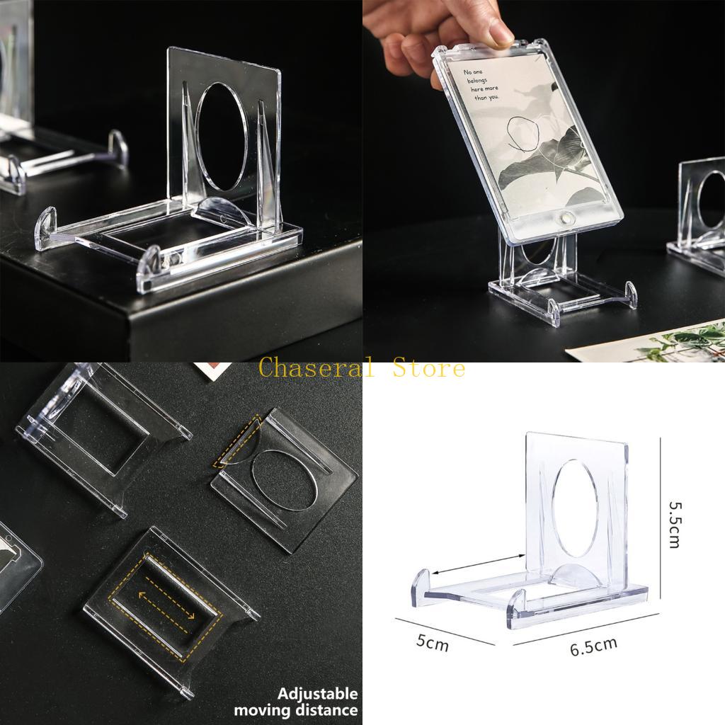 Gaming Card Holder - E7CE 10-delige acryl ruilkaarthouder displaystandaard met
