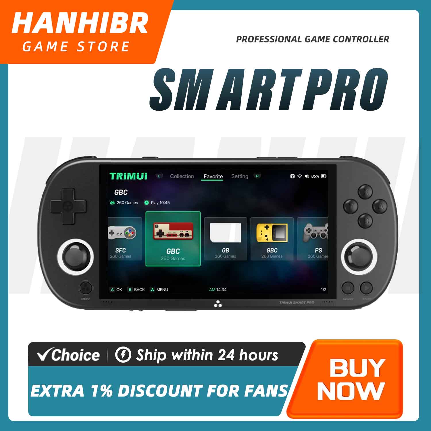Gaming Console Best - TRIMUI SMART PRO Open Source Linux