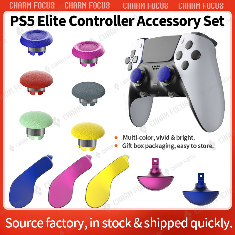 Ps5 Controller Cover - 10-in-1 Plastic Thumbstick Joystick Cap voor