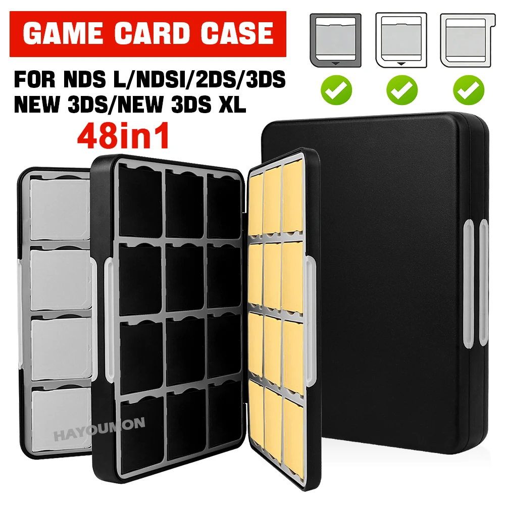 Gaming Card Holder - 48-in-1 Game Card Opbergkoffer Grote Capaciteit