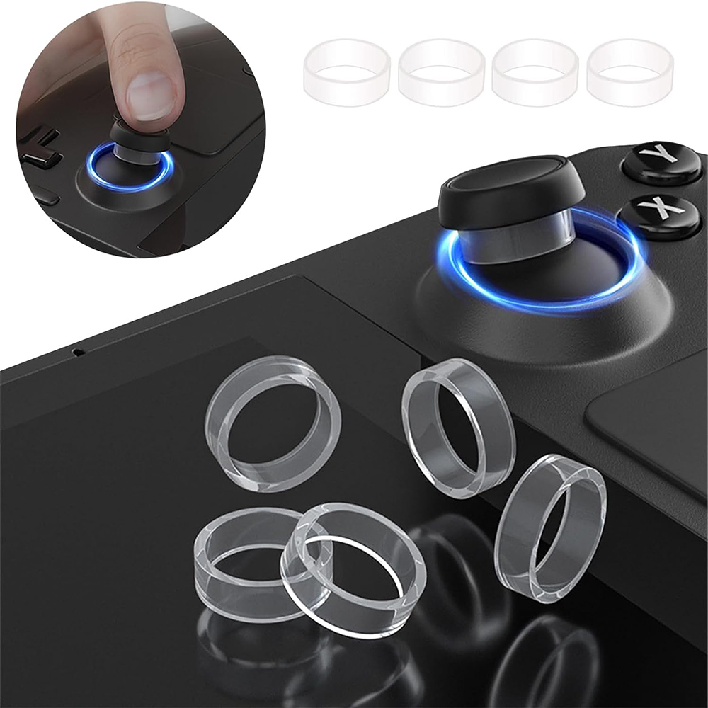 Gaming Console Steam Deck - 8 stuks elastische beschermende joystick rubberen