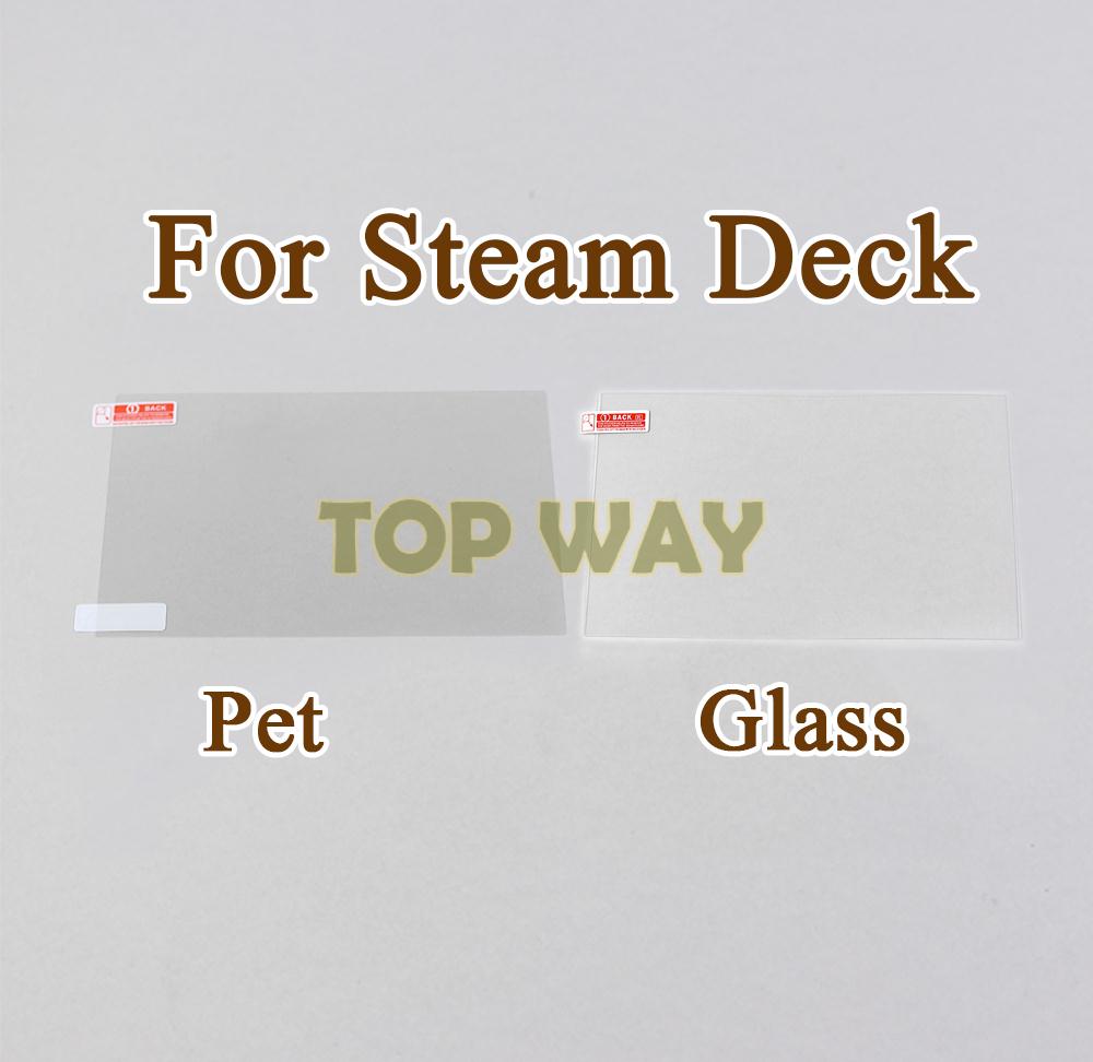 Gaming Console Steam Deck - 1Pc Gehard Glas Voor Klep Stoom