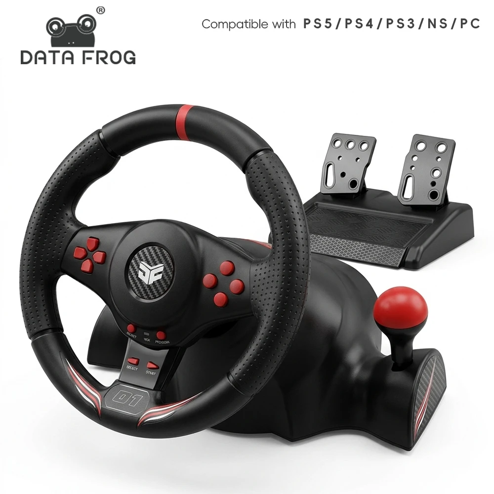 Steering Wheel Gaming - Data Frog 270 Graden Gaming Racing