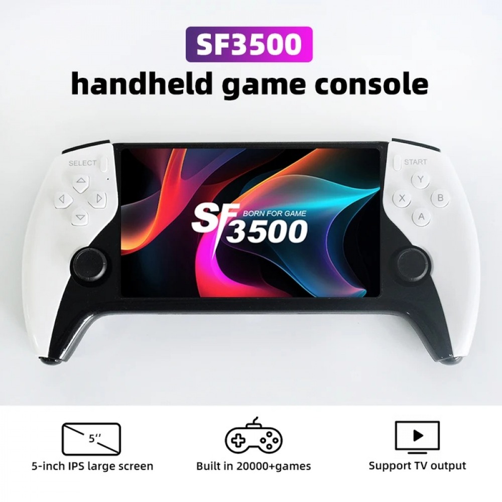 Gaming Console Under 500 - SF3500/Q21 Handheld Game Console 5-inch IPS