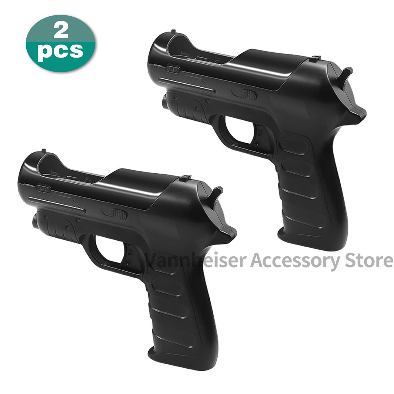 Gaming Console Joystick - 2Pcs Somatosensorische Handvat Gun-Butt Type Controller