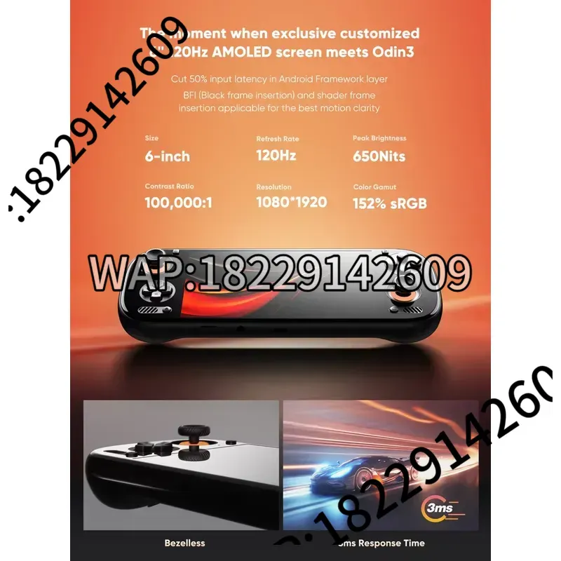 AYN Odin 3 Gaming Console Hand - Gaming Console Free recensie en prijs