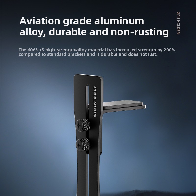 Universele aluminium GPU-beuge - Gaming Card Holder recensie en prijs