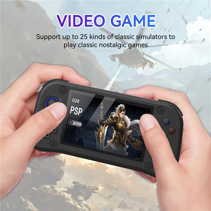 G28 4,3 inch Retro Handheld Ga - Gaming Console Youtube recensie en prijs