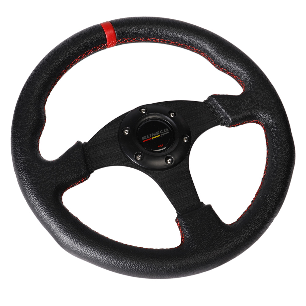 330 mm/13 inch plat stuurwiel  - Steering Wheel Gaming recensie en prijs