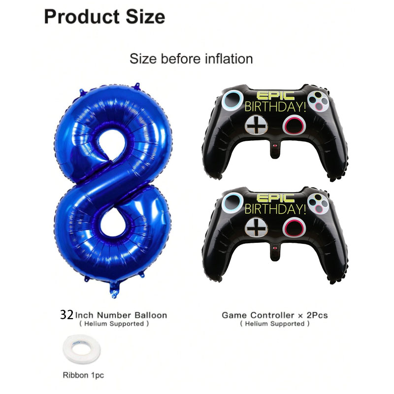 3 stks Video Game Feestartikel - Gaming Console Handle recensie en prijs