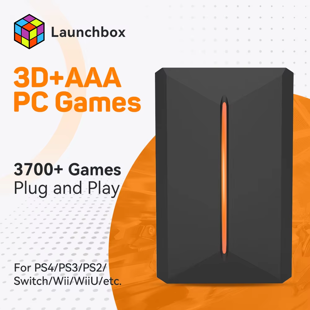 Launchbox 500G Gaming HDD voor - Gaming Console.Emulators recensie en prijs