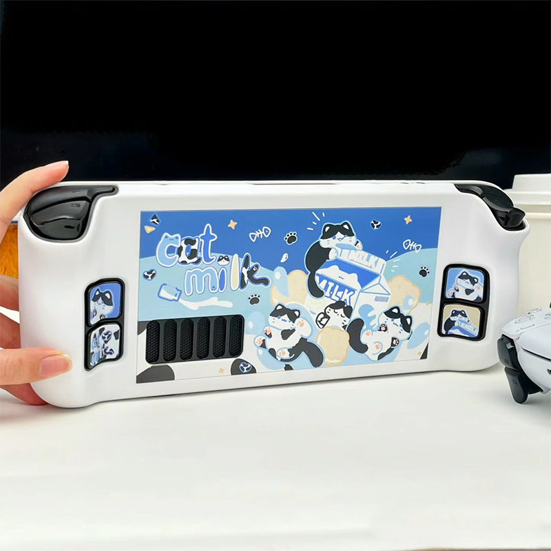Cartoon Melk Kat Beschermhoes  - Gaming Console Steam Deck recensie en prijs