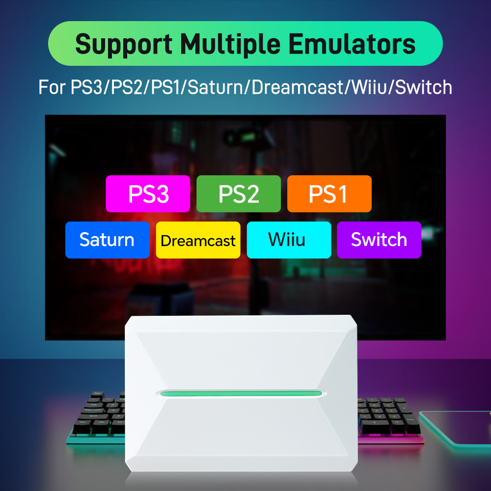 Playnite & Retrobat 500GB Game - Gaming Console.Emulators recensie en prijs
