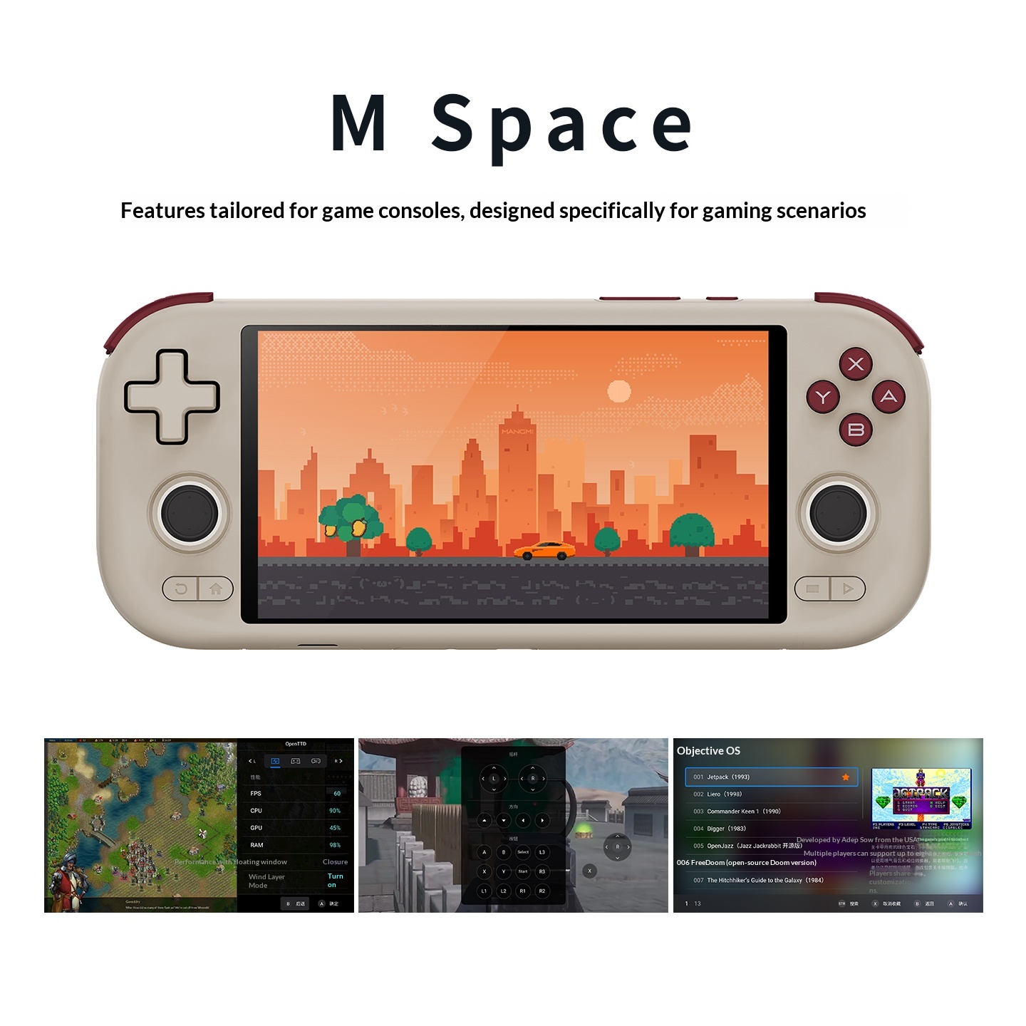 Mangmi Air X Android14 Handhel - Gaming Console Handheld Android recensie en prijs