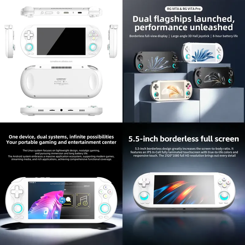 【CHIMU HOME】 5,5 inch touchscr - Gaming Console Handheld Android recensie en prijs