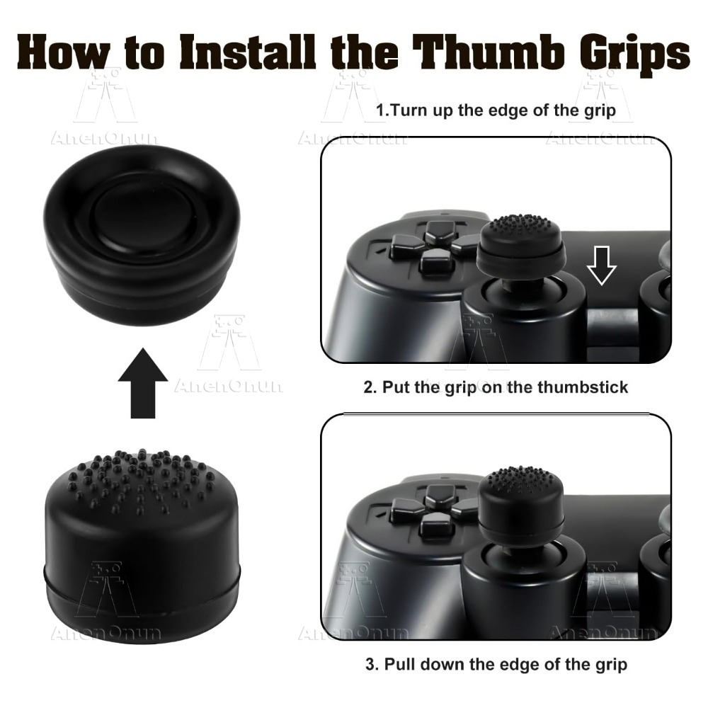 8PCS Thumb Grip Caps Controlle - Gaming Console Joystick recensie en prijs