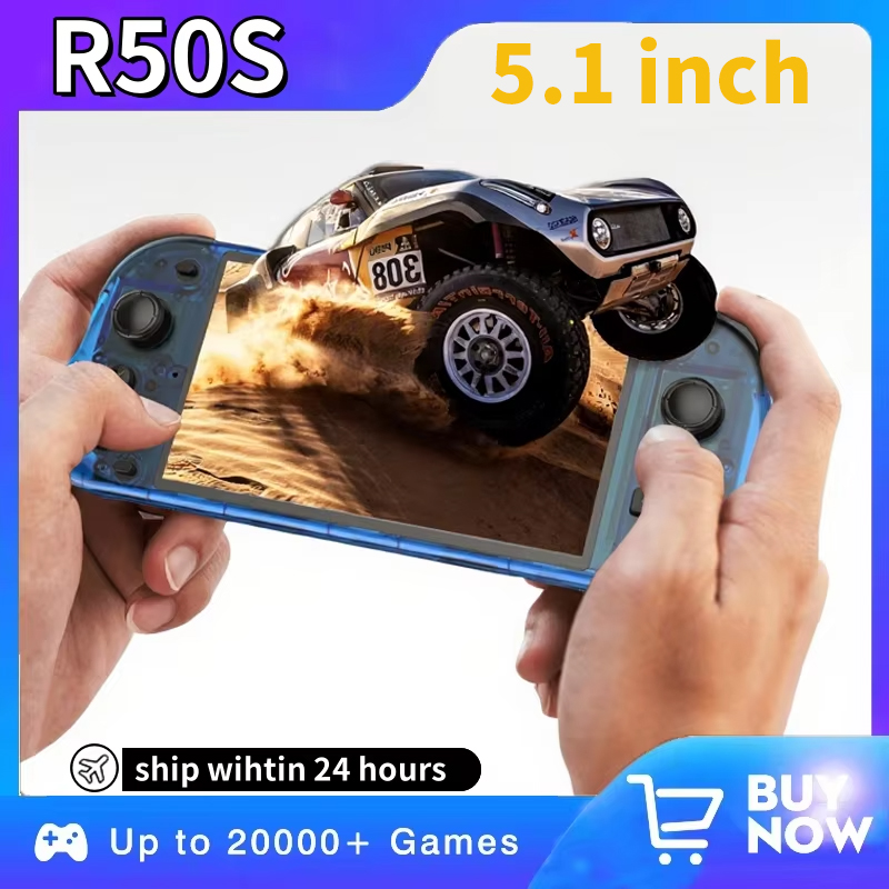 5.1 inch Nieuwe R50S Retro Han - Gaming Console Youtube recensie en prijs
