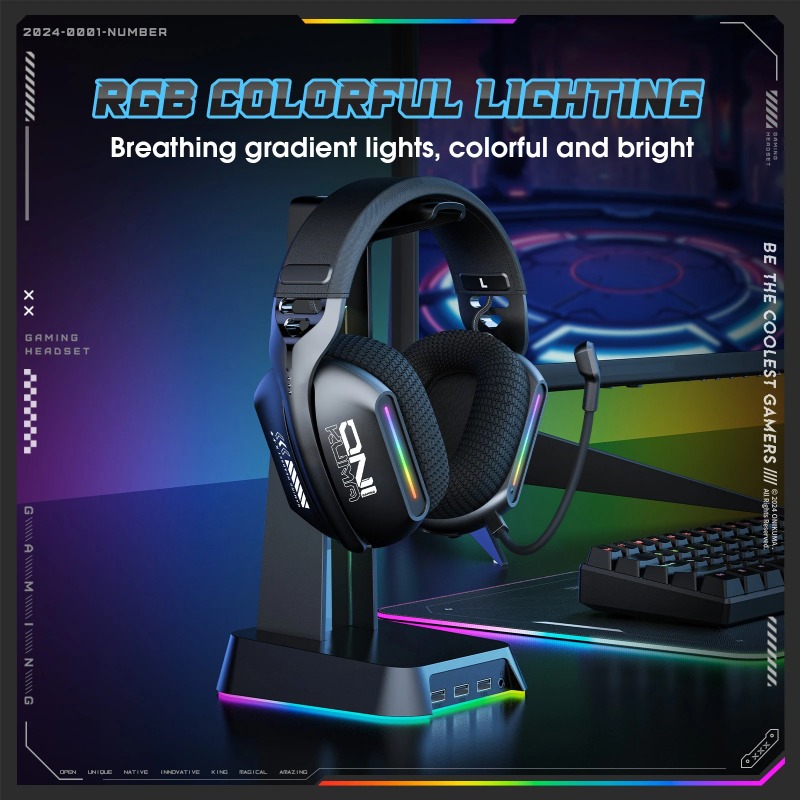 ONIKUMA GT808 Gaming Headset D - Gaming Console In Amazon recensie en prijs