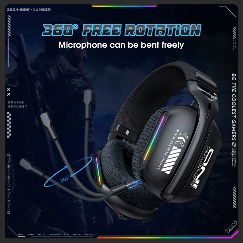 ONIKUMA GT808 Gaming Headset D - Gaming Console In Amazon recensie en prijs