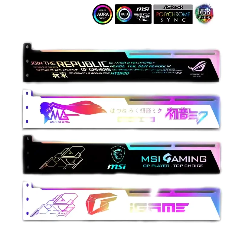 4090 VGA Houder 5 V ARGB AURA  - Gaming Card Holder recensie en prijs