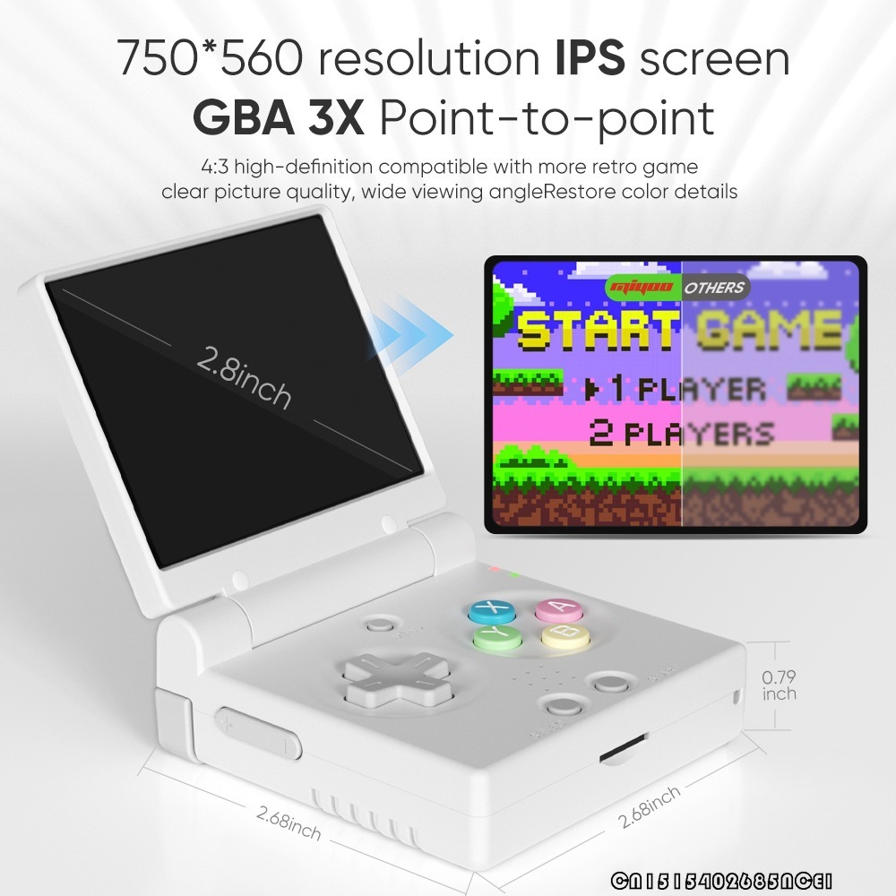 MIYOO Mini Flip Retro Custom H - Gaming Console.Emulators recensie en prijs