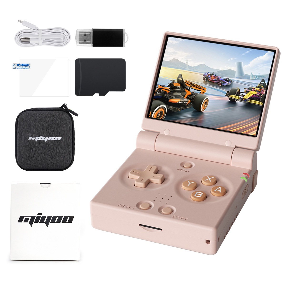 MIYOO Mini Flip Retro Custom H - Gaming Console.Emulators recensie en prijs