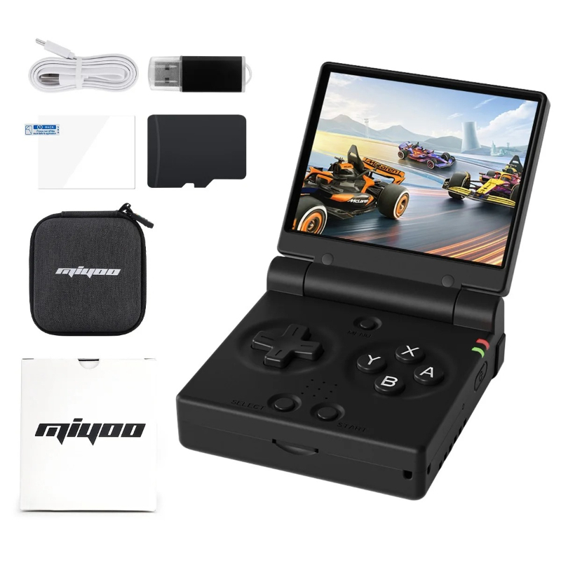 MIYOO Mini Flip Retro Custom H - Gaming Console.Emulators recensie en prijs