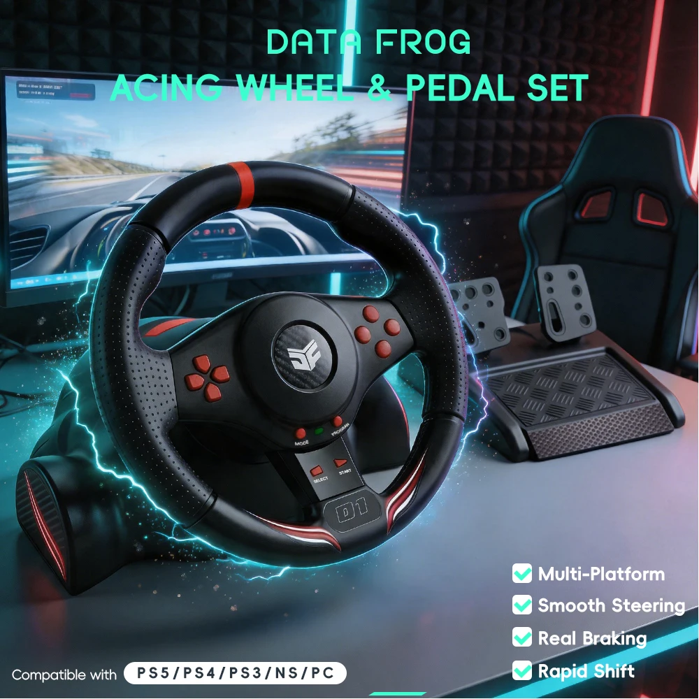 Data Frog 270 Graden Gaming Ra - Steering Wheel Gaming recensie en prijs