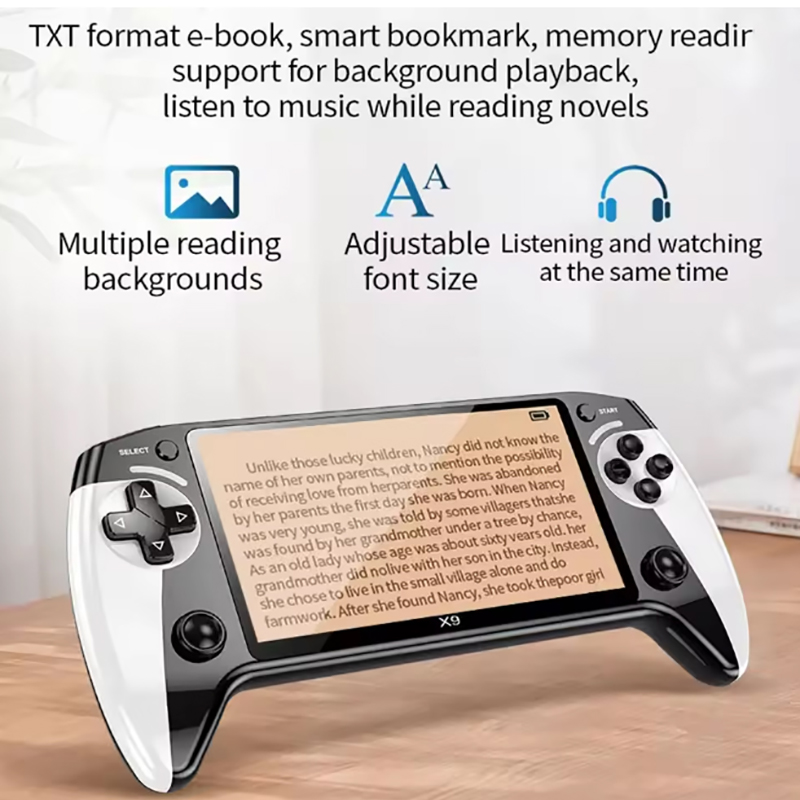 X9 Draagbare Handheld Game Con - Gaming Console.Emulators recensie en prijs
