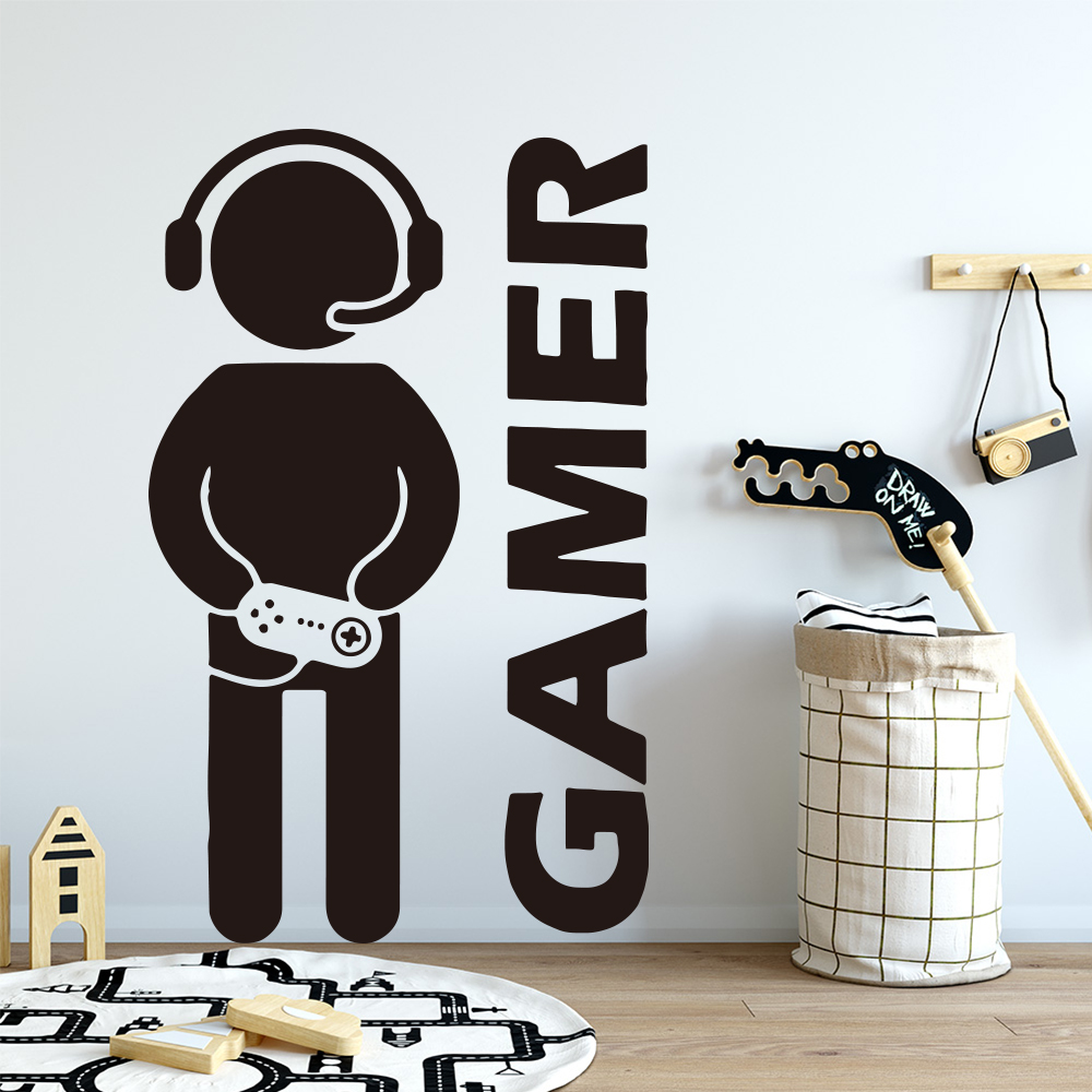 1 st Gamer Wall Art Sticker Vo - Gaming Console Handle recensie en prijs